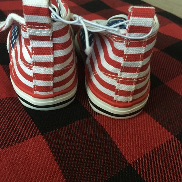 Stars & stripes toddler hi-tops - Picture 4 of 5